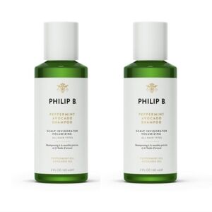 2 - Philip B Peppermint Avocado Shampoo 2fl oz